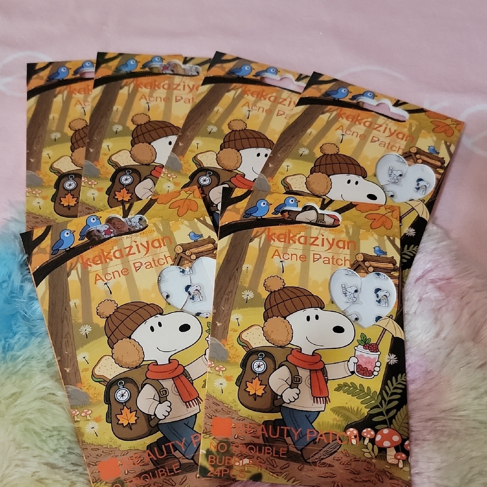 Kakaziyan Acne Patch with Cartoon Design, SNOOPY bundle Of 6